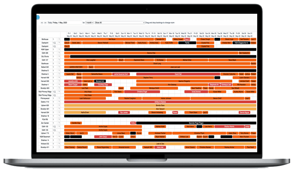 Booking Engine Calendar